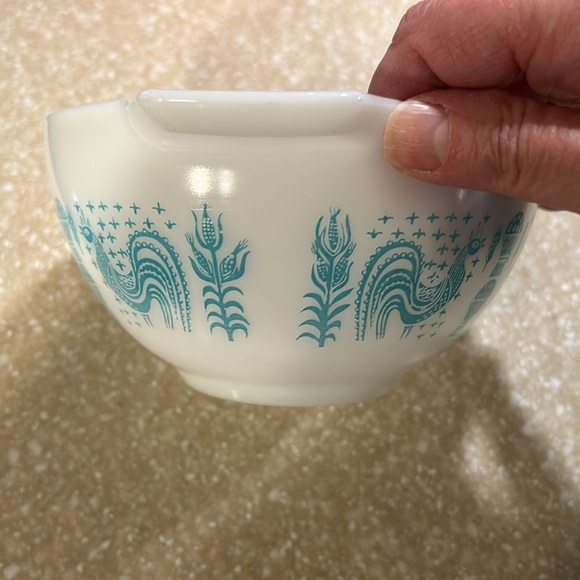 Pyrex vintage Amish Butterprint Conderella  bowls #444, 4Qt, #441, 1-1/2Qt - Picture 9 of 13